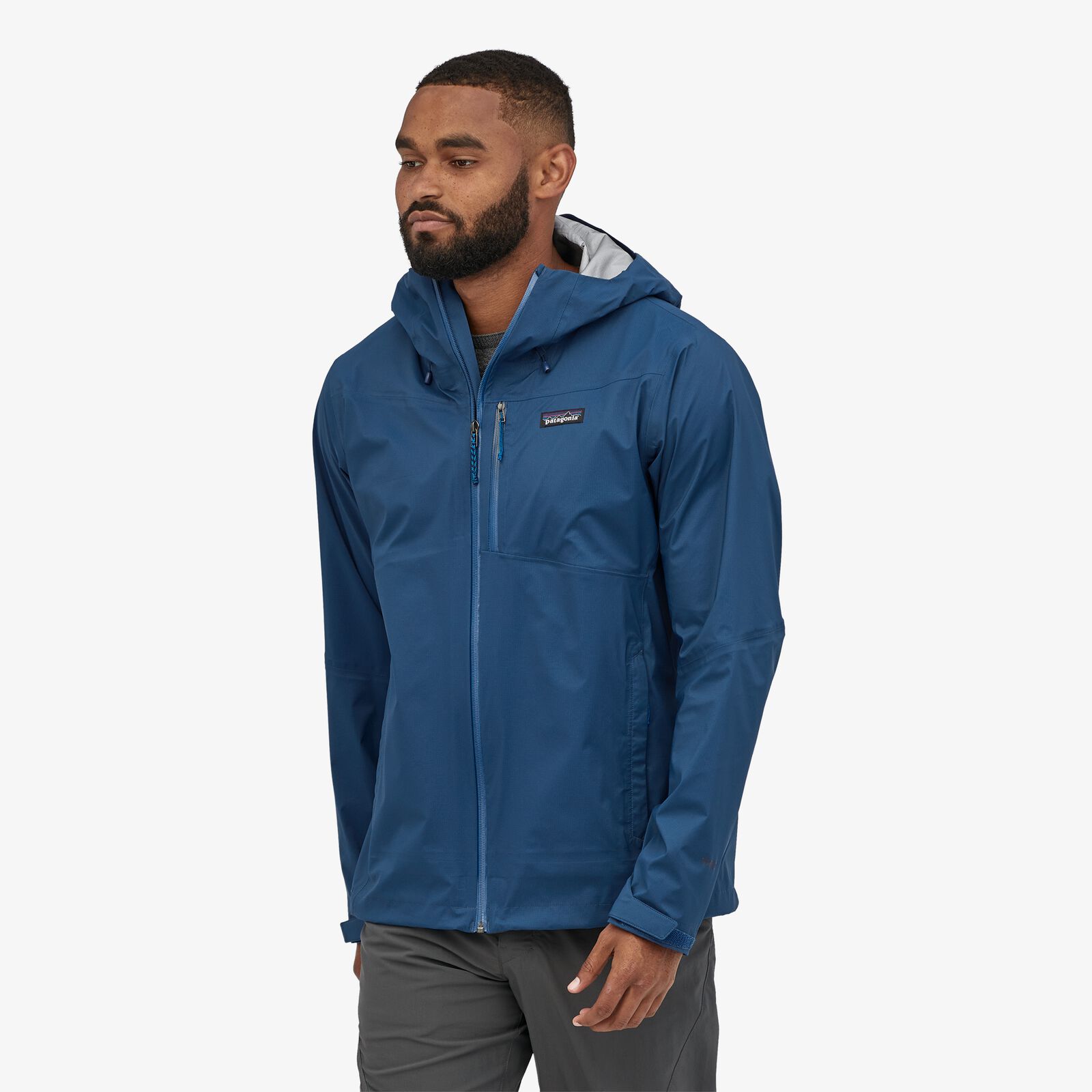 Miesten Rainshadow Kuoritakki - 100% kierrätettyä nylonia, Superior Blue / XS