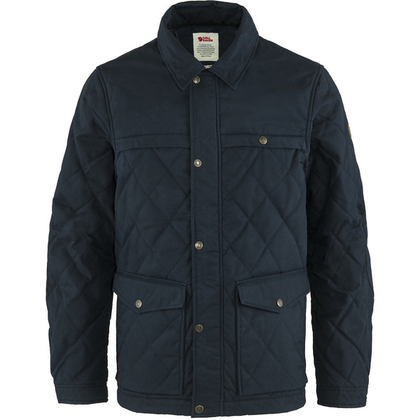 Fjällräven Övik Wool Padded Jacket M - Dark Navy - Miehet - L
