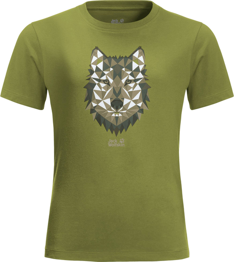Brand Wolf Tee Kids Vihreä 128