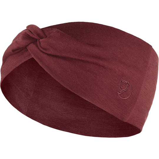 Fjällräven Abisko Wool Headband - Pomegranate Red - Unisex - OneSize