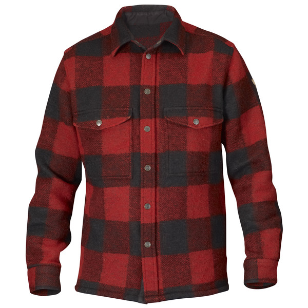Fjällräven Canada Shirt M - Red - Miehet - L