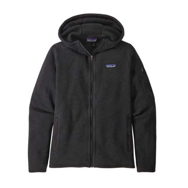 Patagonia W' S Better Sweater Hoody - Black - Naiset - S