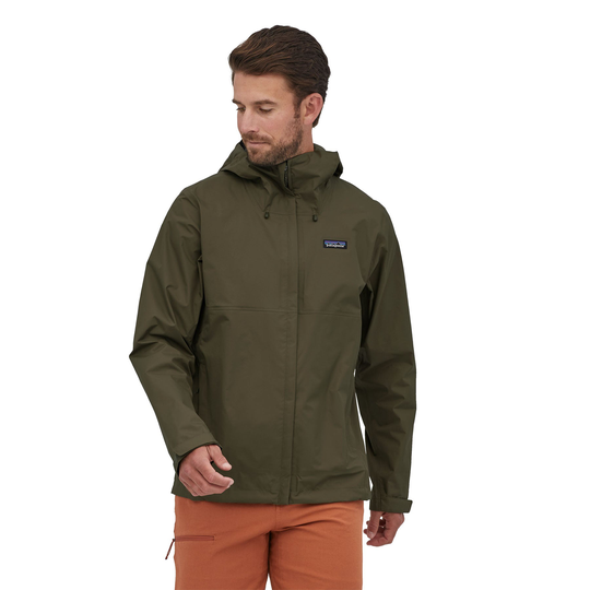 Miesten Patagonia 3L Torrentshell Kuoritakki - Vastuullinen valinta, Basin Green / M