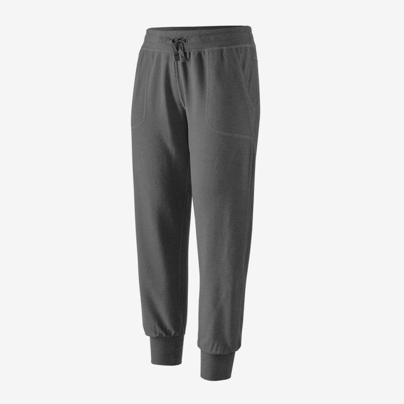 Naisten Patagonia Ahnya Pants - rennot verryttelyhousut, Forge Grey / S
