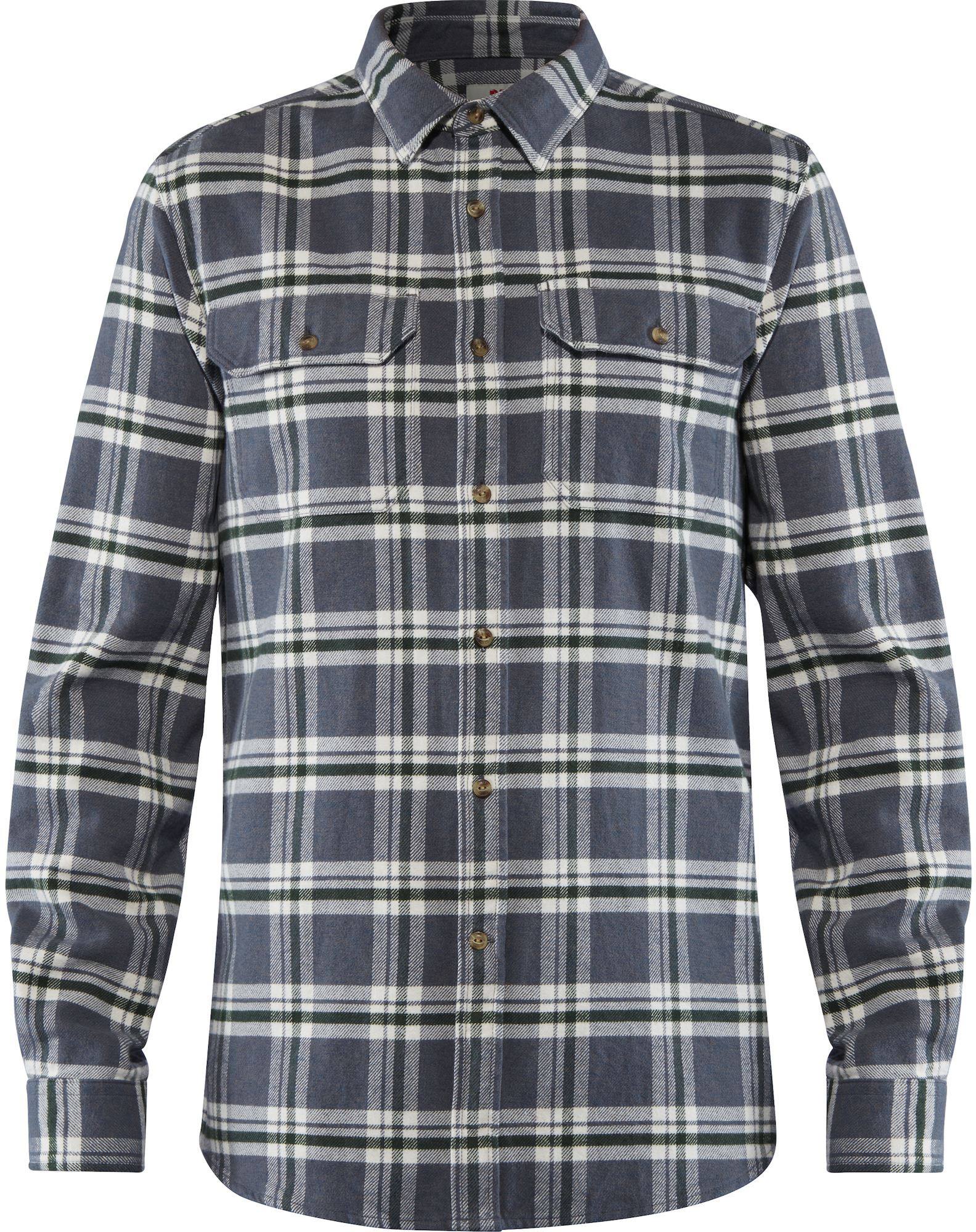 Övik Heavy Flannel Shirt Dusk L