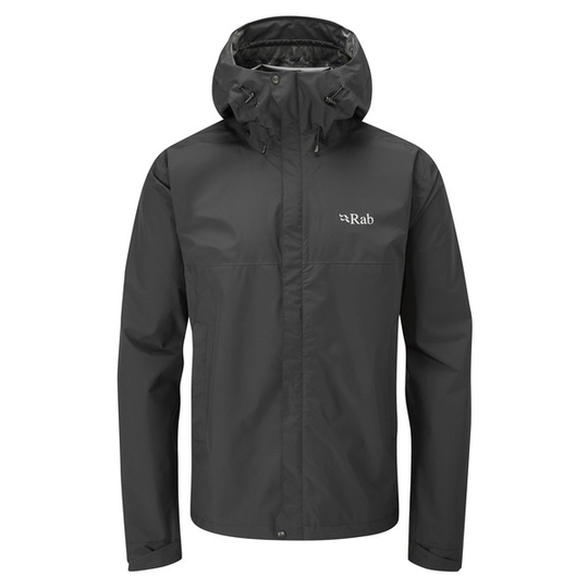 Rab Downpour Eco Jacket - Black - Miehet - S