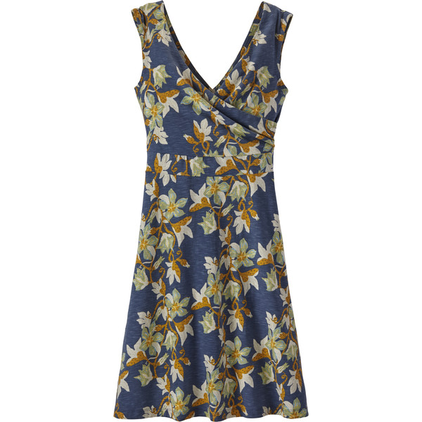 Patagonia W' S Porch Song Dress - Squash Blossom: Dolomite Blue - Naiset - S