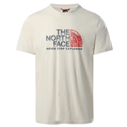 The North Face M S/s Rust 2 Tee - Vintage White - Miehet - XXL