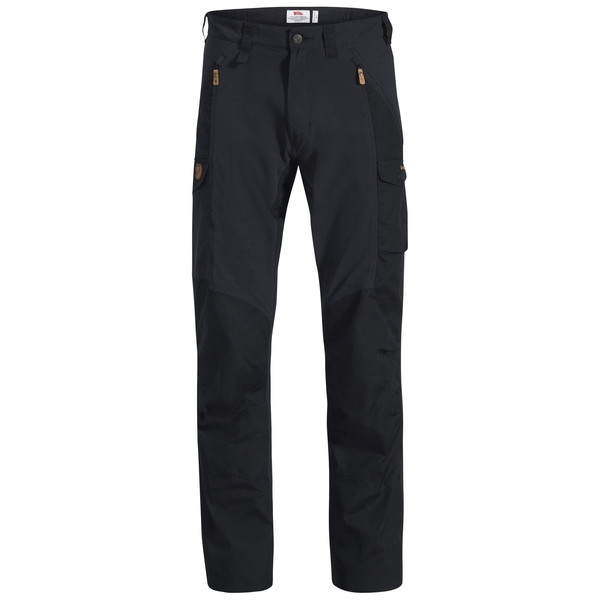 Fjällräven Abisko Trousers M - Black - Miehet - 48