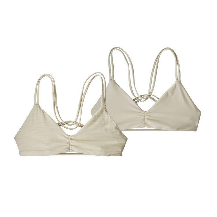 Patagonia Naisten Käännettävät Seaglass Bay Bikinit, Ripple: White Wash / S