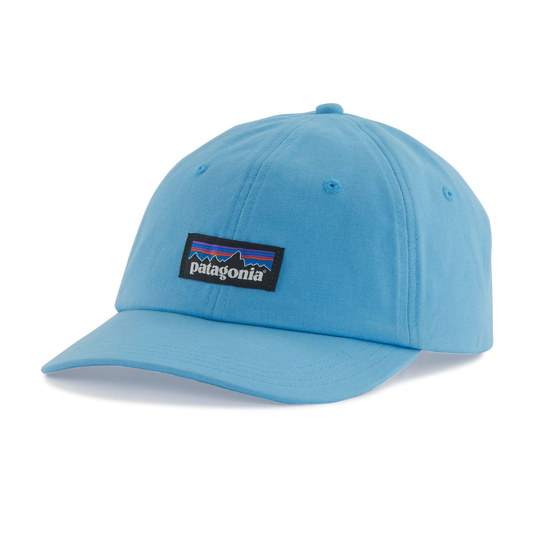 Patagonia Unisex P-6 Label Trad -lippalakki luomupuuvillasta | Weekendbee, Lago Blue