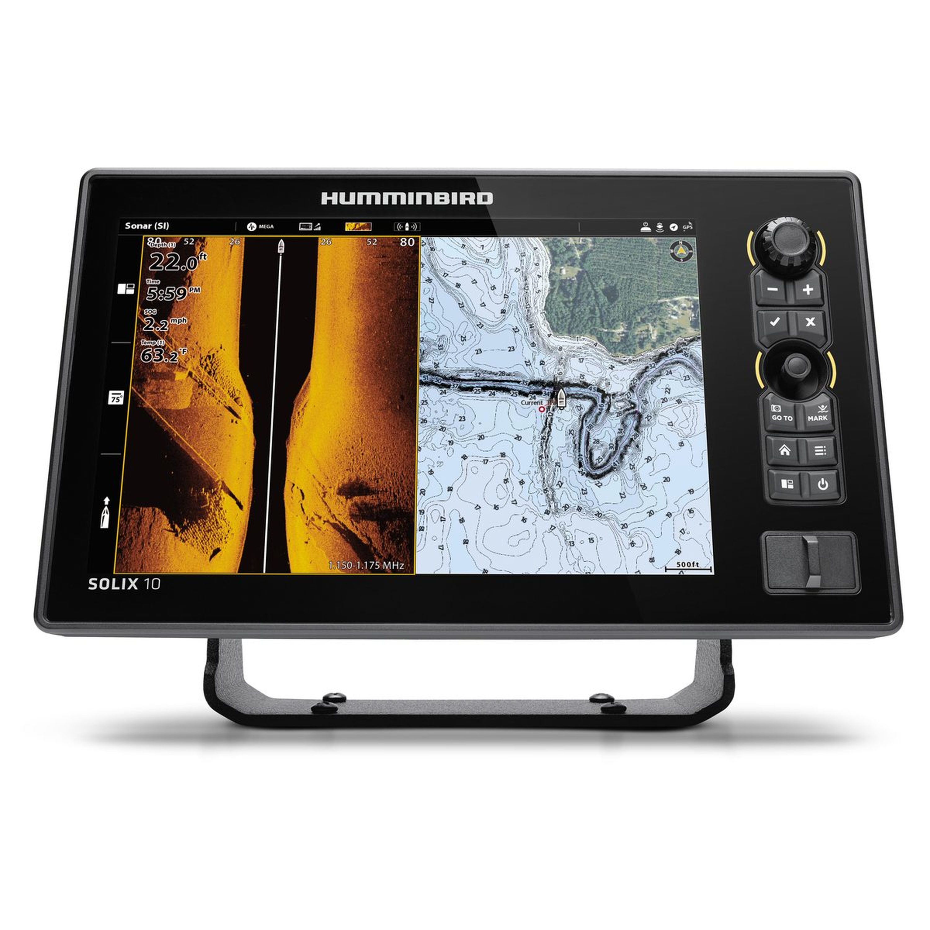 Humminbird solix 10 chirp msi+ gps g2