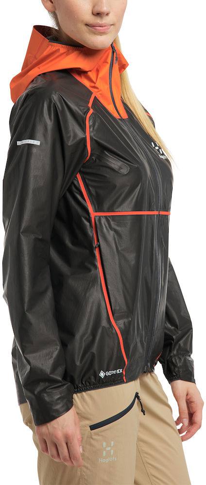 L.I.M Breathe GTX Shakedry Jacket Women Harmaa / Oranssi S
