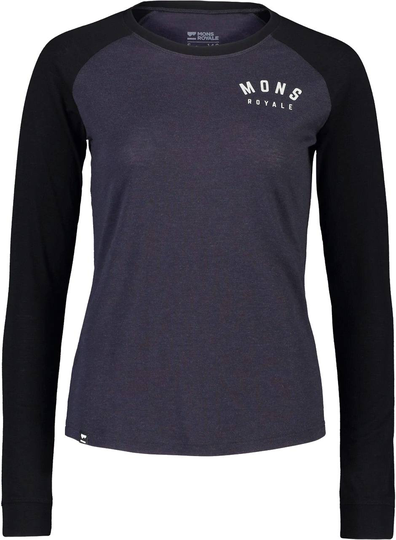 Women's Icon Raglan Musta XS