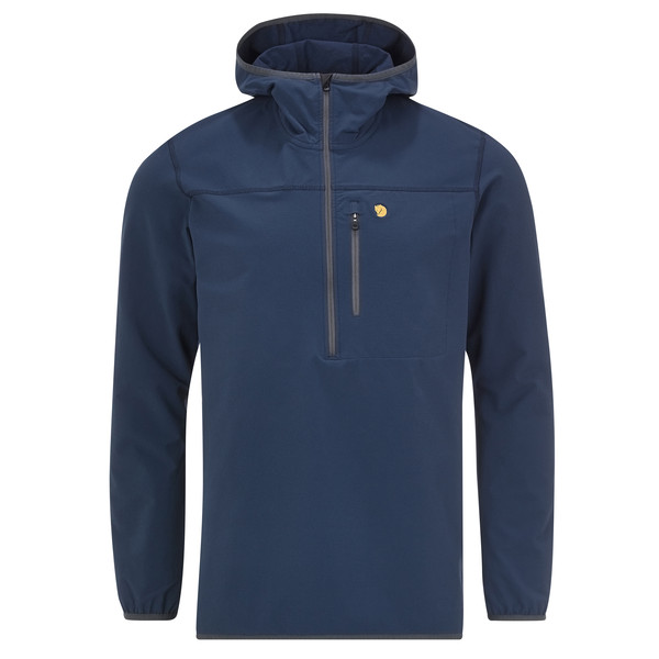 Fjällräven Bergtagen Stretch Half Zip M - Mountain Blue - Miehet - S