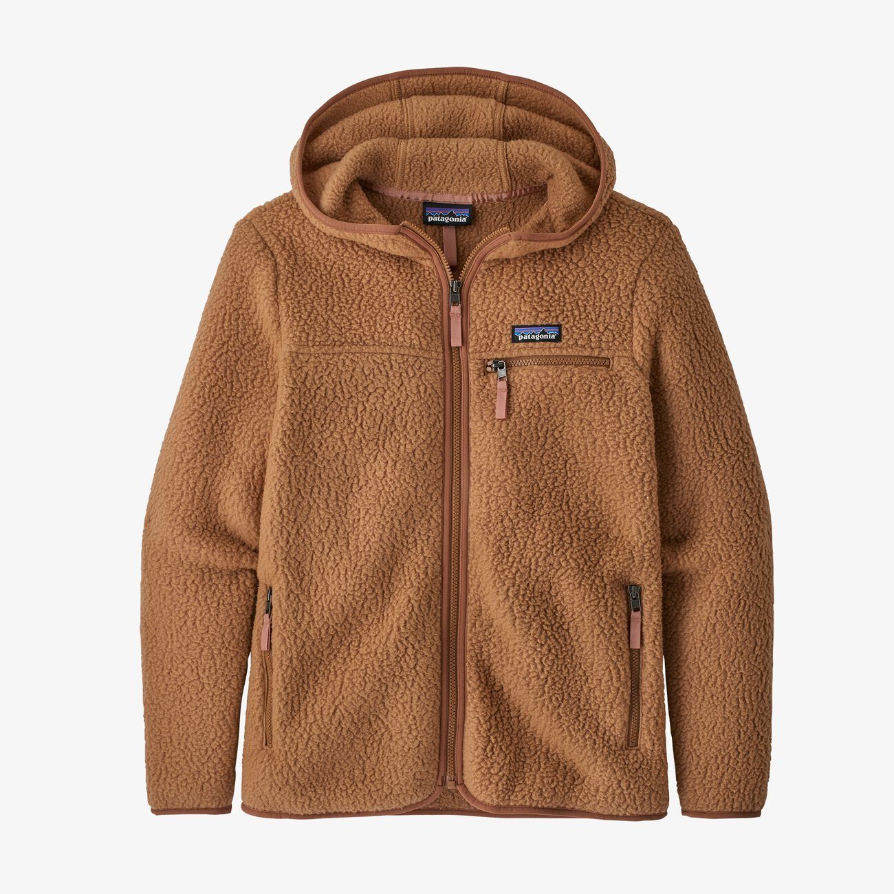 Patagonia Naisten Retro Pile Fleece Huppari - Kierrätettyä Polyesteria, Beech Brown / M