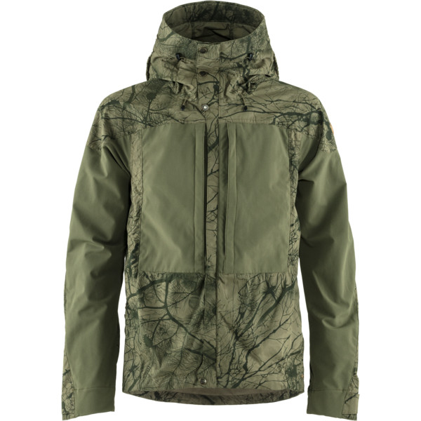 Fjällräven Keb Jacket M - Green Camo-laurel Green - Miehet - L