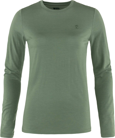 Abisko Wool LS W Vihreä L