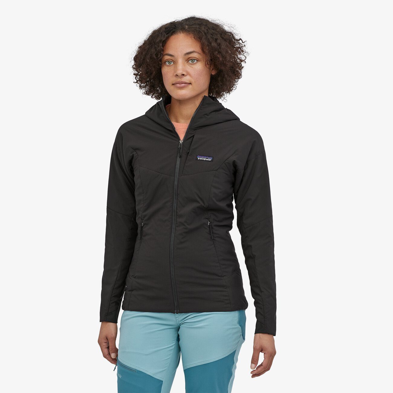 Patagonia Naisten Nano-Air Hupullinen ulkoilutakki - Kierrätettyä polyesteria, Black / XS