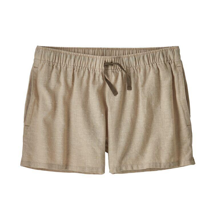 Patagonia Naisten Island Hemp Baggies™ Shortsit, Goshawk Dobby: Dark Pelican / XS