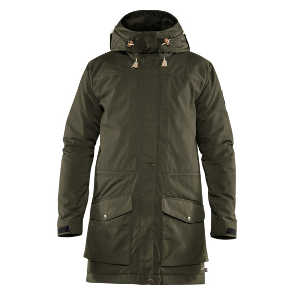 Fjällräven Singi Wool Padded Parka M - Deep Forest - Miehet - L