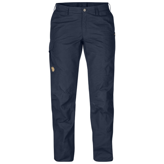 Fjällräven Karla Pro Trousers Curved W - Dark Navy - Naiset - 34