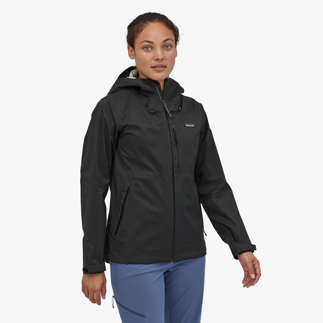 Patagonia Naisten Rainshadow Vedenpitävä Kuoritakki. Kierrätetty Nylon, Black / L