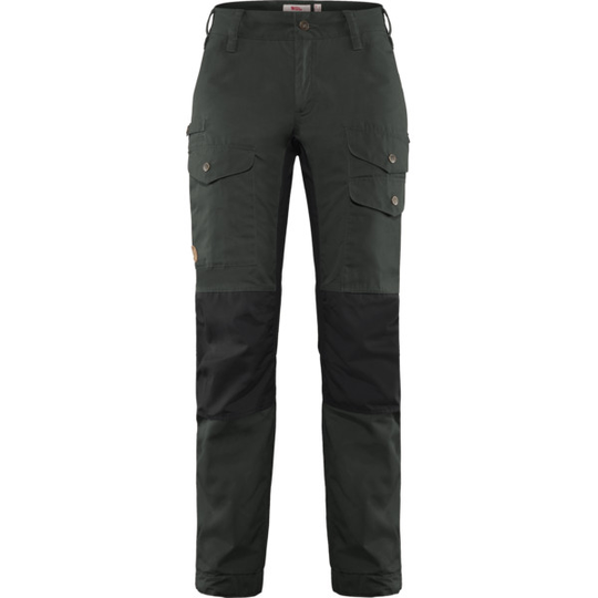 Fjällräven Vidda Pro Ventilated Trs W Reg - Dark Grey-black - Naiset - 40