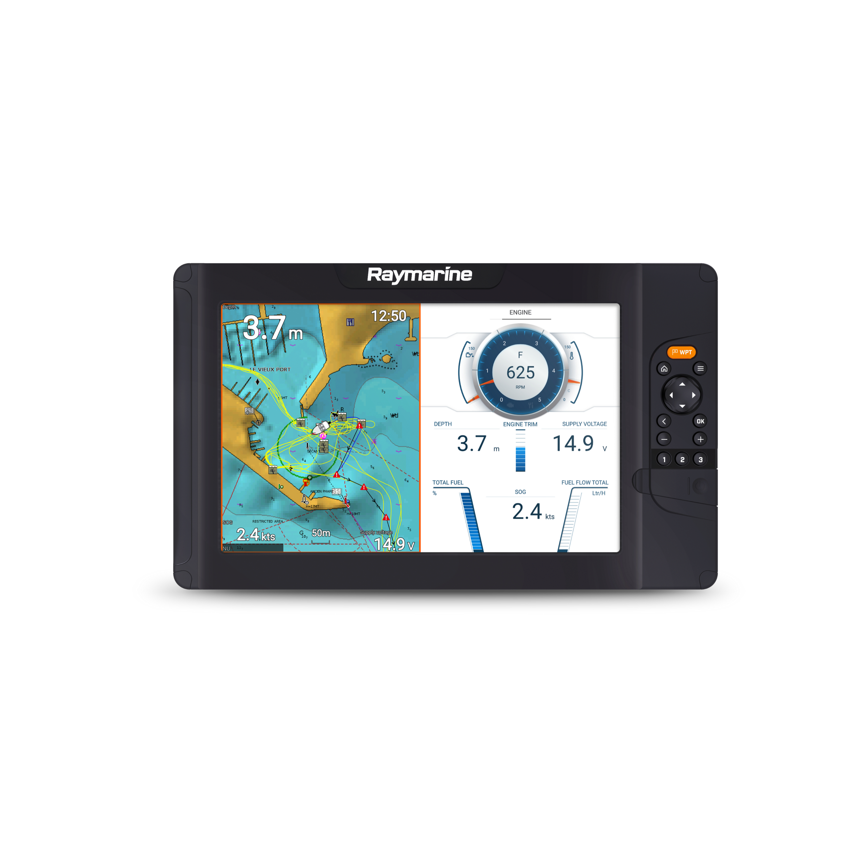 Raymarine element 12 s + quantum tutka