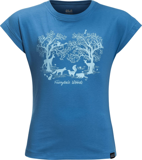 Fairytale Tee Girls Sininen 116