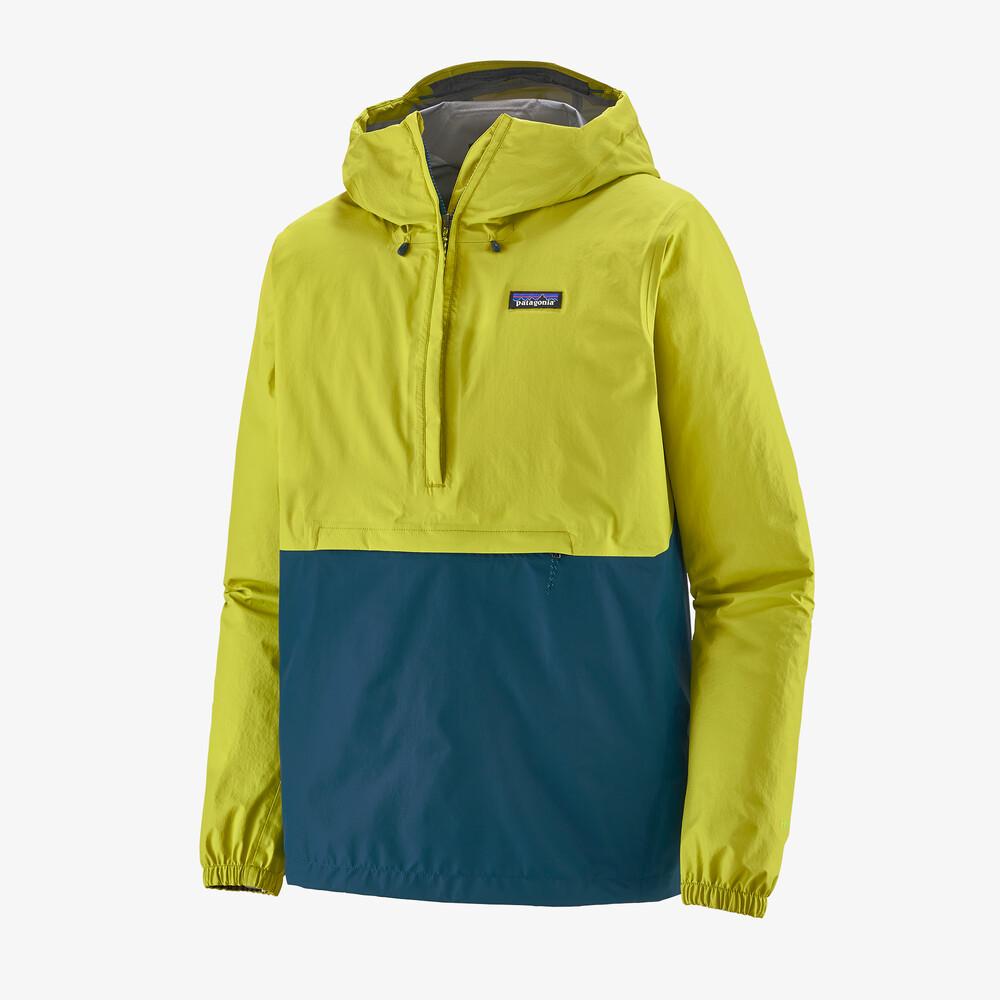 Patagonia Miesten Torrentshell 3L Anorakkikuoritakki Hupulla, Chartreuse / S