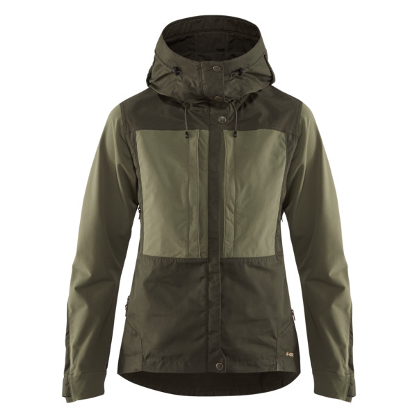Fjällräven Keb Jacket W - Deep Forest-laurel Green - Naiset - L