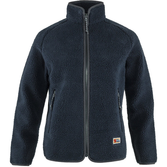 Fjällräven Vardag Pile Fleece W - Navy - Naiset - M
