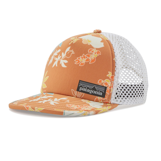 Patagonia Unisex Duckbill Trucker Lippis - Kierrätettyä Nailonia, Climb Hike Surf: Toasted Peach