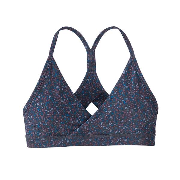 Patagonia Naisten Cross Beta Urheilurintaliivit - Kierrätettyä polyesteria, Barn Dance Multi: Smolder Blue / L