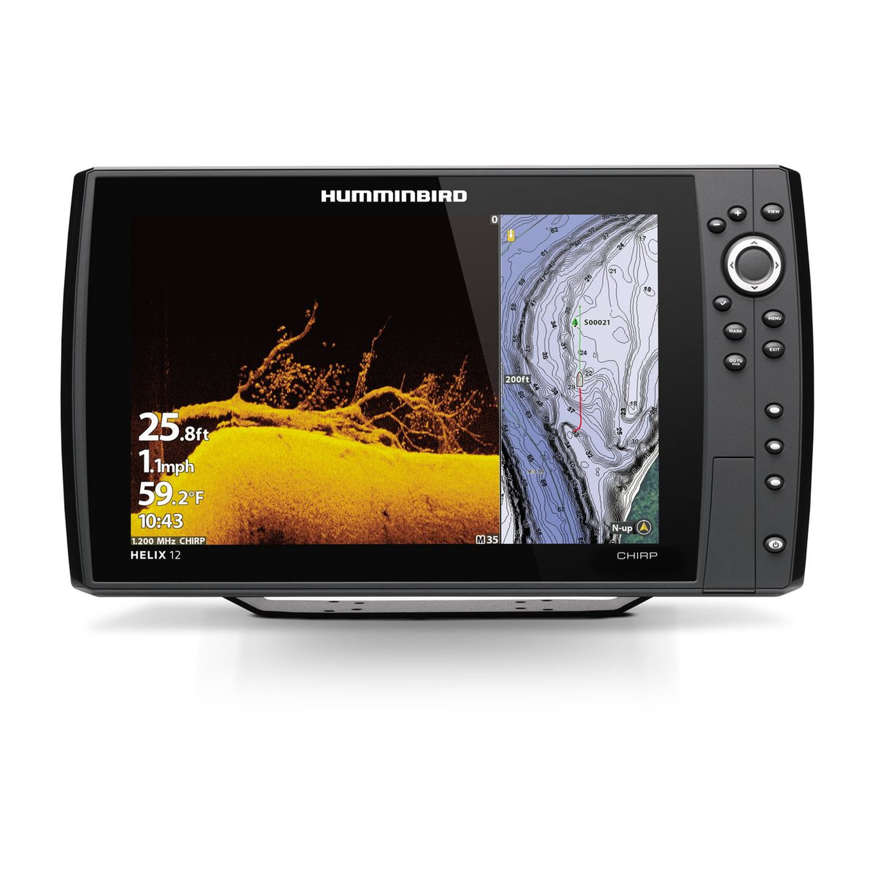 Humminbird helix 12 chirp mdi+ gps g3n