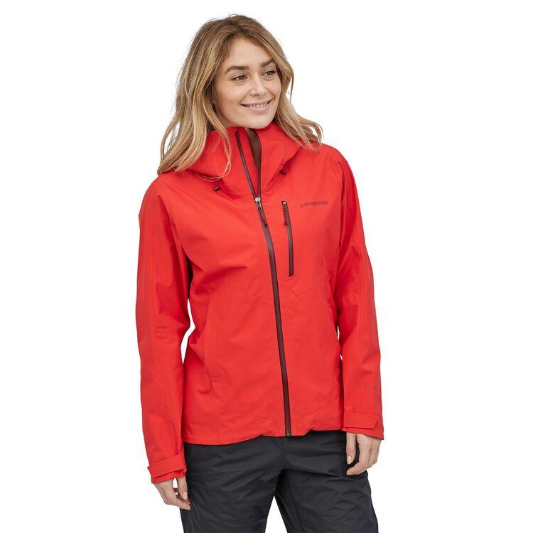 Patagonia Naisten Calcite Gore-Tex Kuoritakki - 100% kierrätetystä, Catalan Coral / XS
