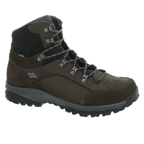 Hanwag Banks Sf Extra Gtx - Mocca/asphalt - Miehet - 10