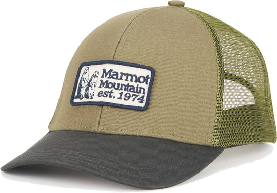 Retro Trucker Cap Foliage Green