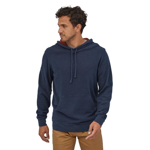 Patagonia Miesten Trail Harbor -huppari hamppua ja luomupuuvillaa, New Navy / S
