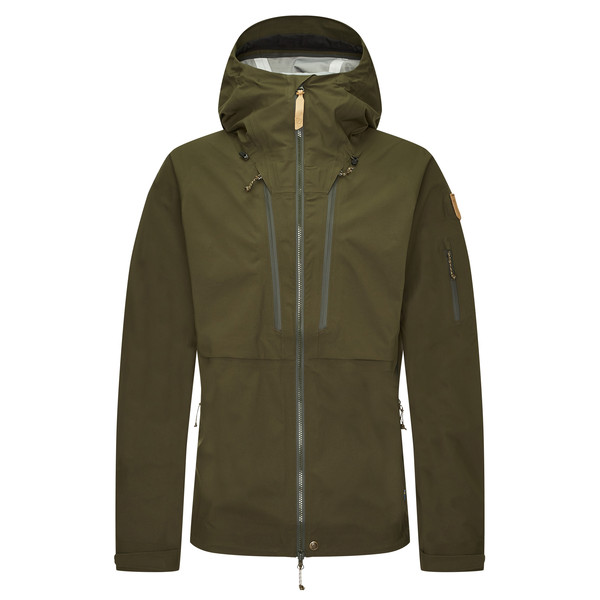 Fjällräven Keb Eco-shell Jacket M - Deep Forest - Miehet - S