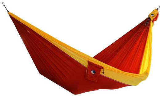 Hammock King Size Burgundy/Yellow