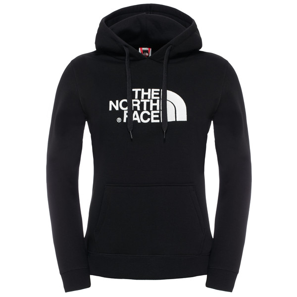 The North Face Women’s Drew Peak Pullover Hoodie - Tnf Black/tnf White - Naiset - S