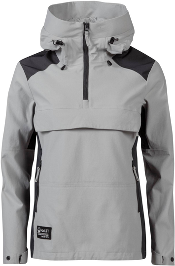 Hiker W Hybrid Anorak Vaaleanharmaa 36