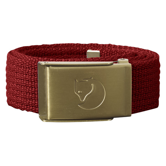 Fjällräven Kids Canvas Brass Belt - Lava - Lapset - 1 Size