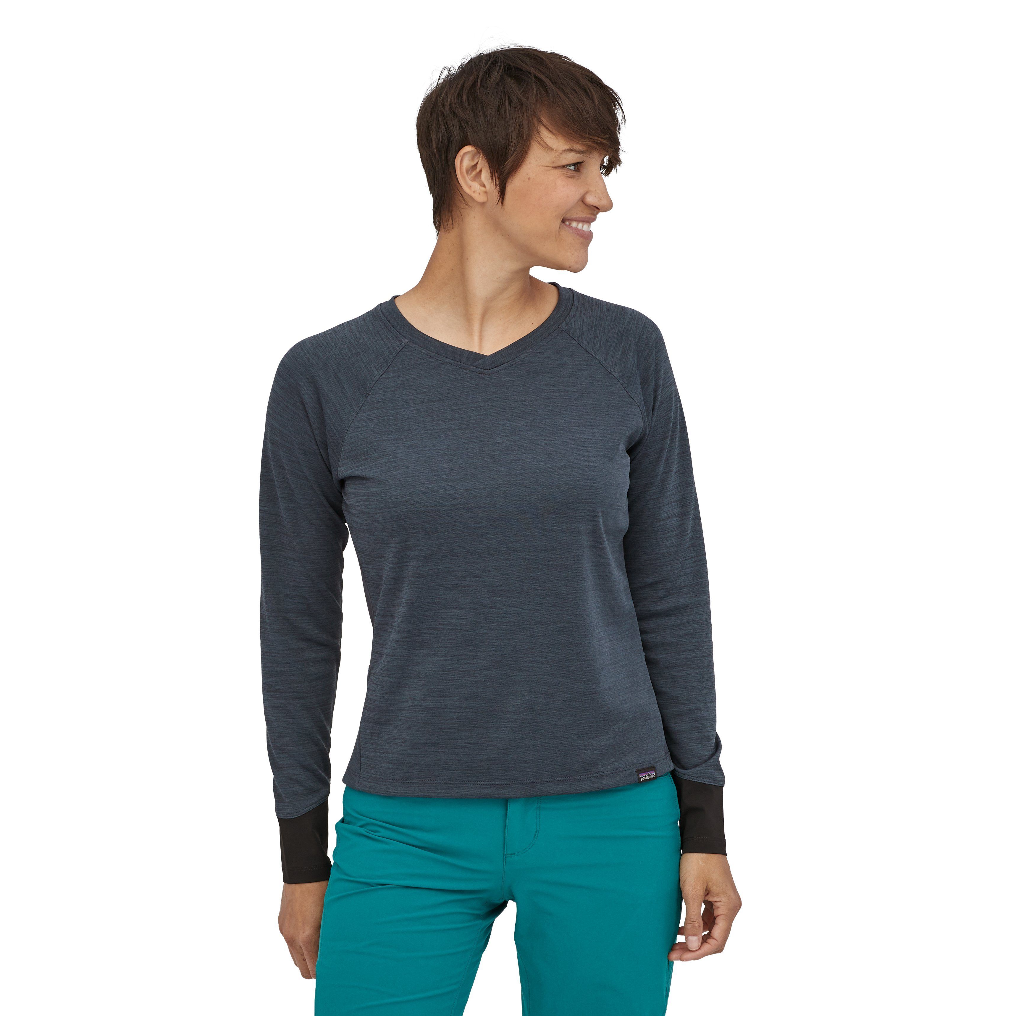 Patagonia naisten pitkähihainen Dirt Craft paita, Smolder Blue / S