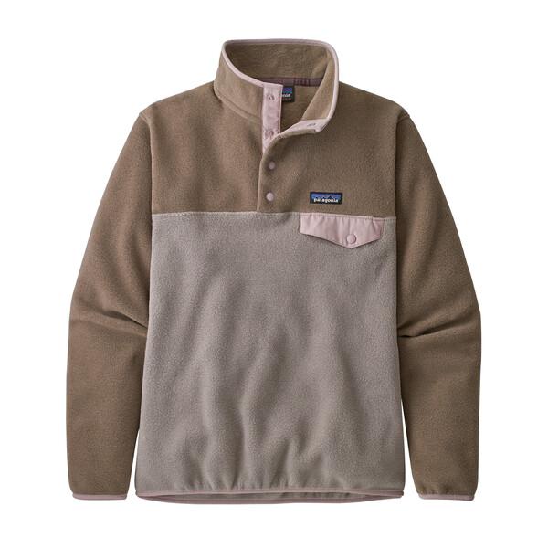 Patagonia Naisten Synchilla® Snap-T® Fleece - Kierrätetystä Polyesterista, Furry Taupe / M