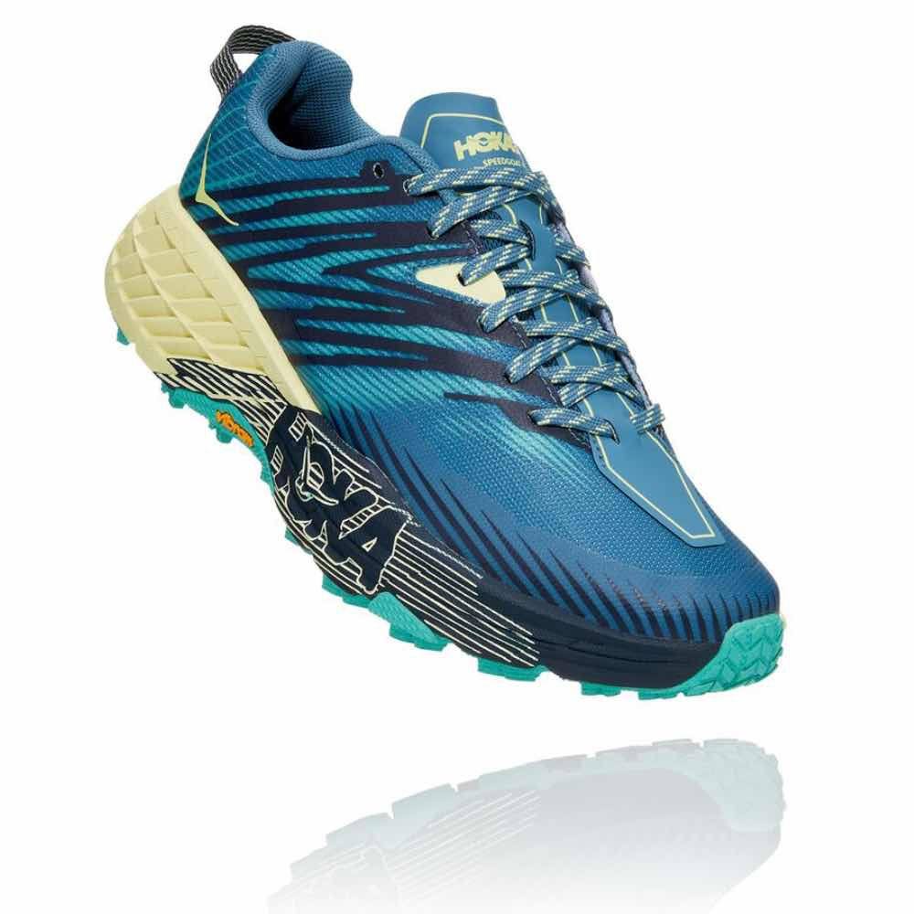 Speedgoat 4 Wide Women's Sininen / Vihreä USW 7