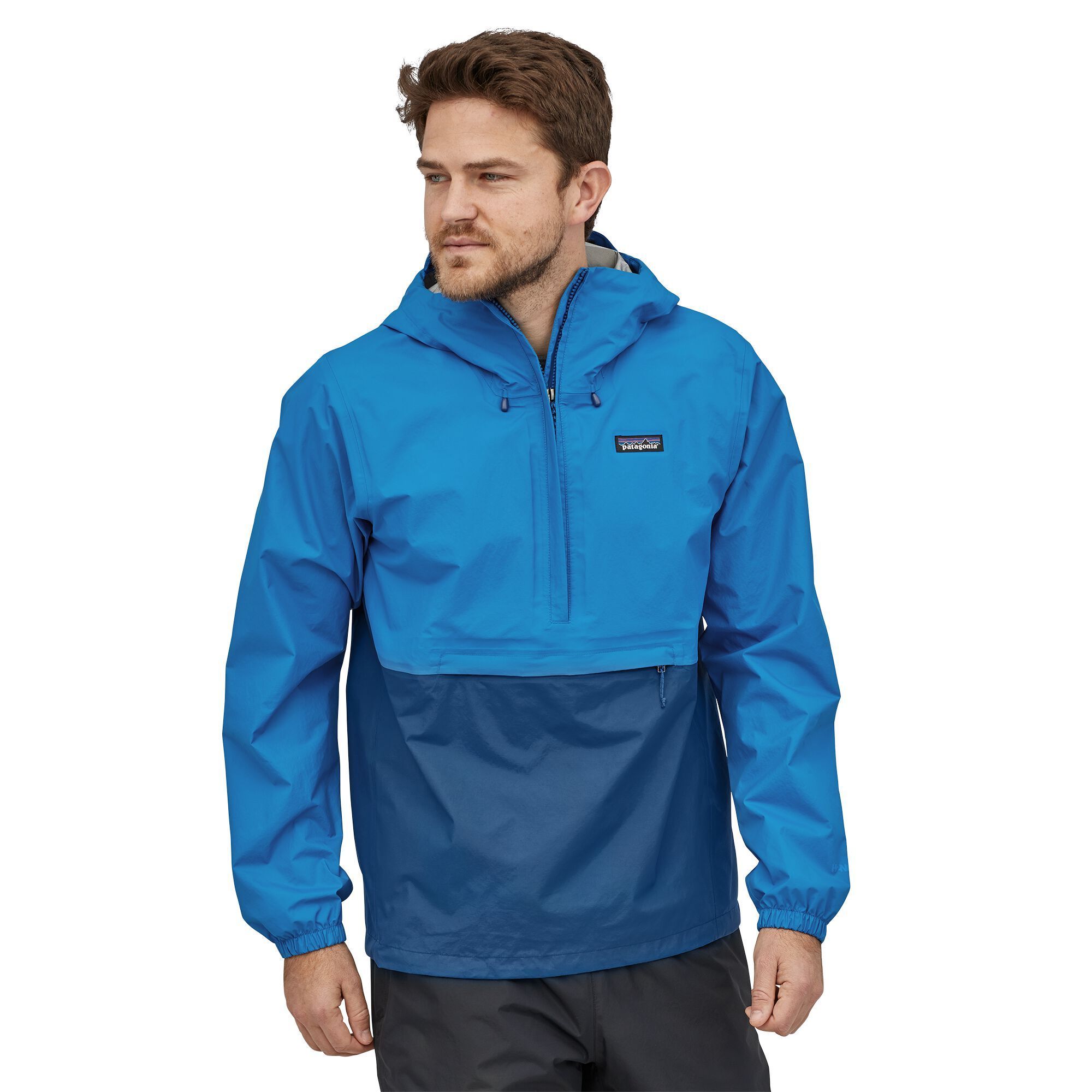Patagonia Miesten Torrentshell 3L Anorakkikuoritakki Hupulla, Andes Blue / XS