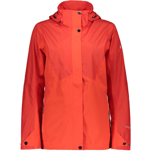 Raiski Isalind R+ Jacket - Fiery Red - Naiset - R+38